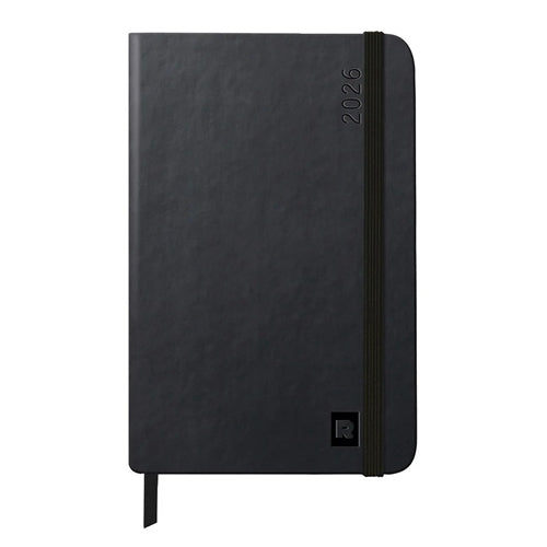 Rhodia 2026 Rhodia "Webplanner" Weekly + Notes - A6, Hardcover, Black