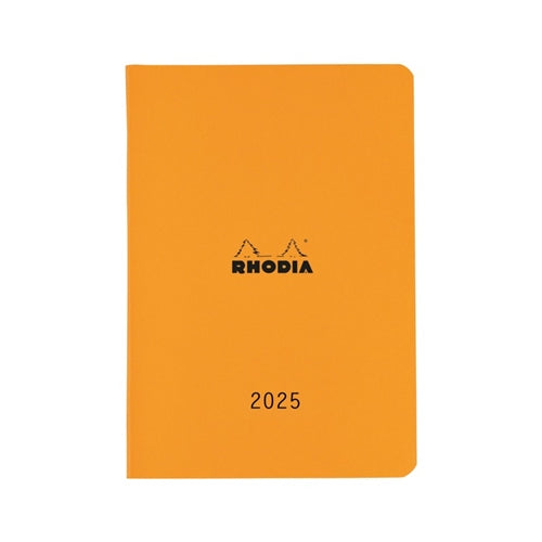 Rhodia Rhodia 2025 Monthly Planner - A5, Orange