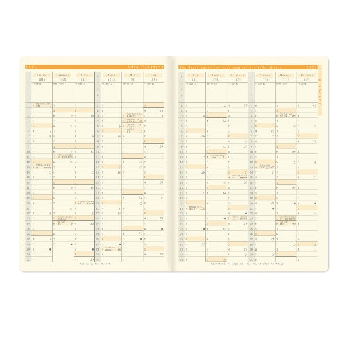 Rhodia Rhodia 2025 Monthly Planner - A5, Orange