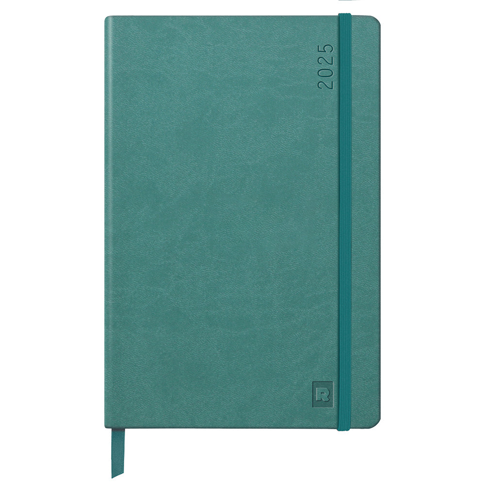 Rhodia Rhodia 2025 Webplanner - A5, Weekly Horizontal, Aqua