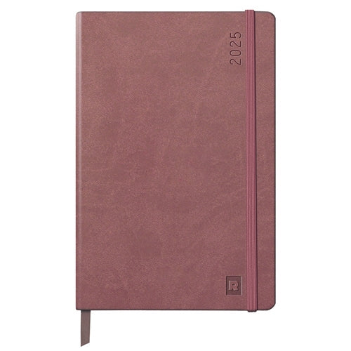 Rhodia Rhodia 2025 Webplanner - A5, Weekly Horizontal, Rosewood