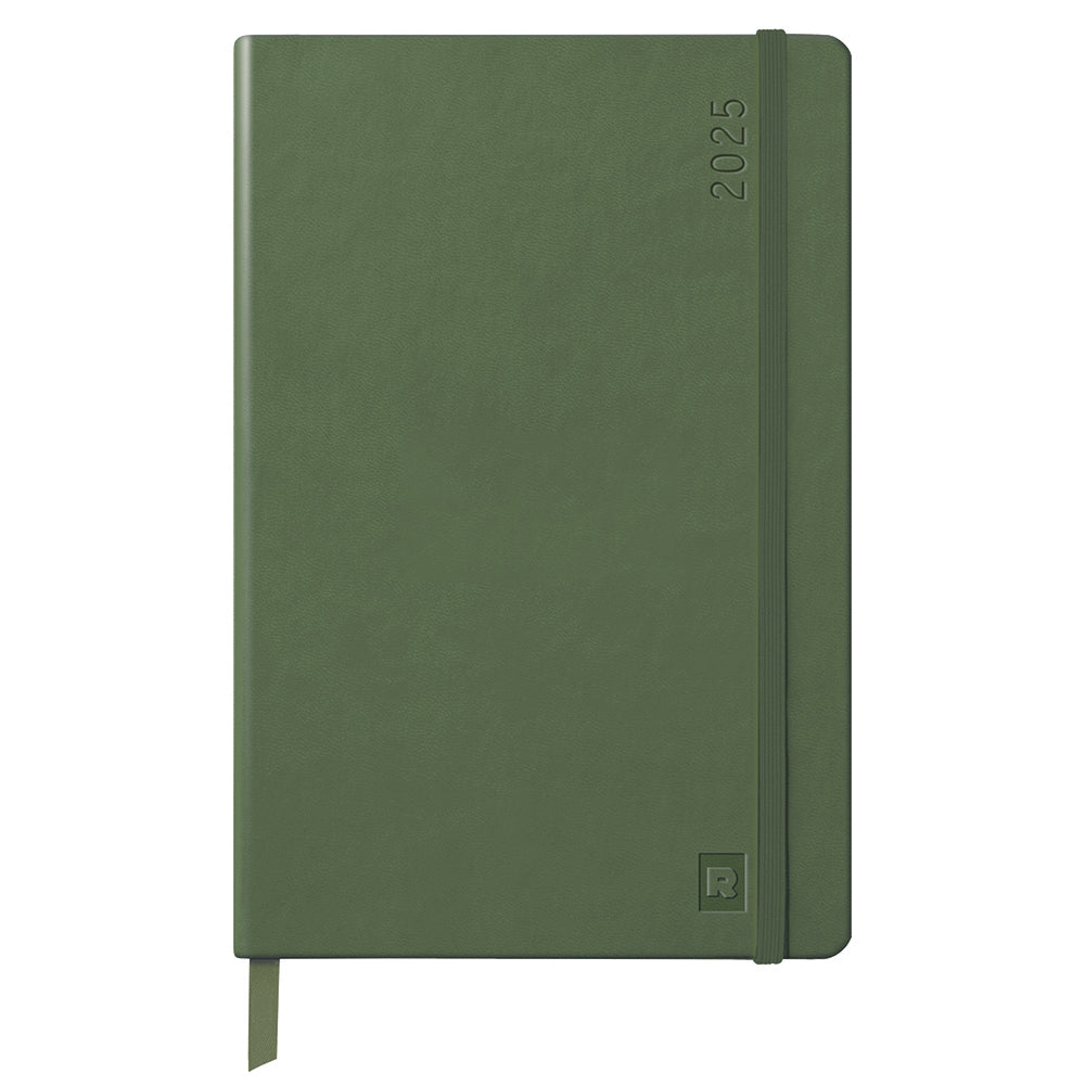 Rhodia Rhodia 2025 Webplanner - A5, Weekly Horizontal, Sage