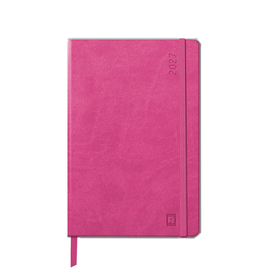 Rhodia Rhodia 2027 Weekly + Notebook Diary - A5, Fuchsia