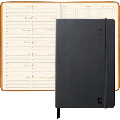 Rhodia Rhodia 2027 Weekly + Notebook Diary - A5, Sapphire