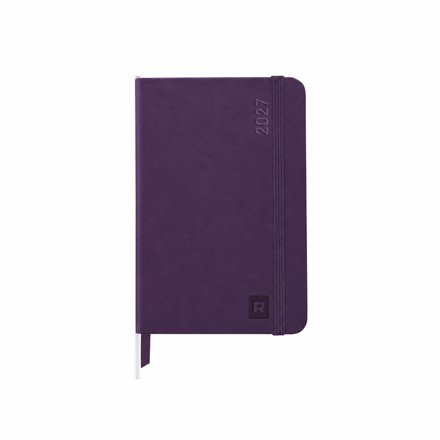 Rhodia Rhodia 2027 Weekly + Notebook Diary - A6, Eggplant