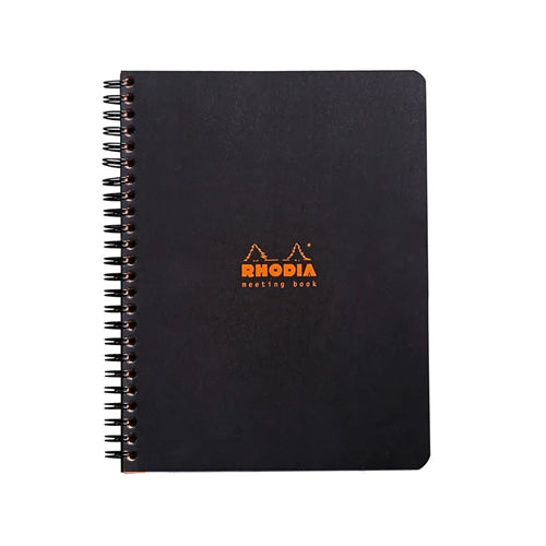 Rhodia Rhodia Meeting Book - Ruled, A5, Black