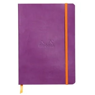 Rhodia Rhodia "Rhodiarama" Softcover Notebook - A5, Lined, Violet Purple