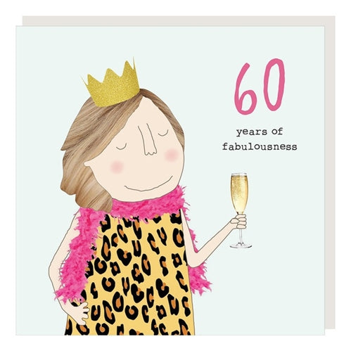 Rosie Made A Thing Rosie Made a Thing Birthday Card - Girl 60th Fabulousness