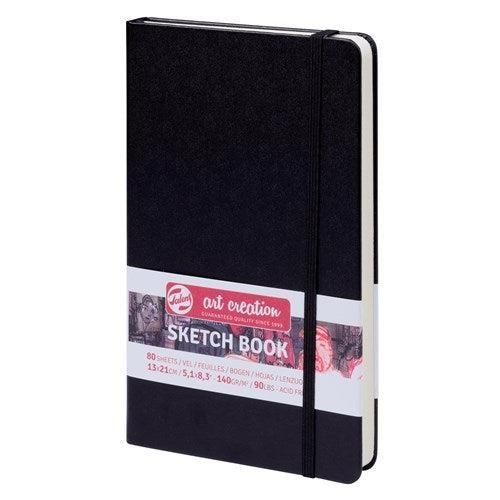 Royal Talens Talens Art Creation "TAC" Sketchbook - 12 x 12cm, Black