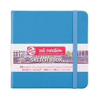 Royal Talens Talens Art Creation "TAC" Sketchbook - 12 x 12cm, Light Blue