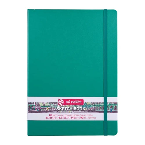 Royal Talens Talens Art Creation "TAC" Sketchbook - 21 x 29cm, Forest Green