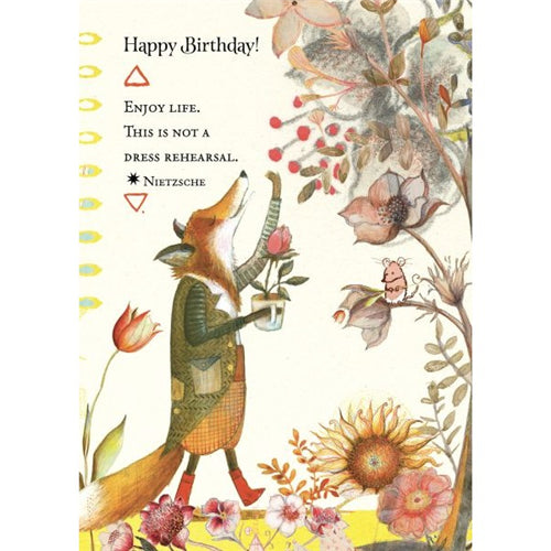 Sacredbee Sacredbee Birthday Card - Enjoy Life