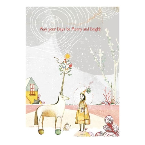 Sacredbee Sacredbee Christmas Card - Merry and Bright