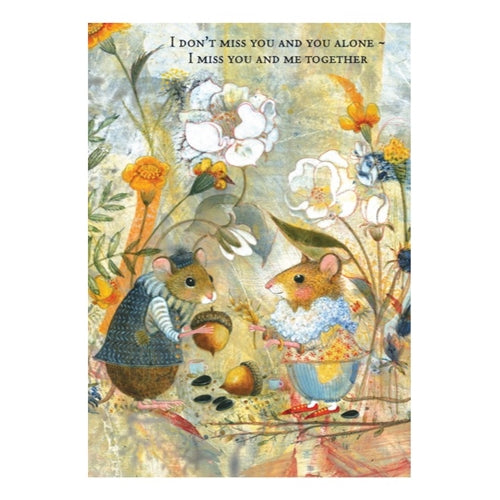 Sacredbee Sacredbee Greeting Card - Aesop's Mice