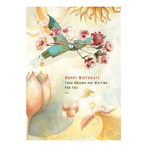 Sacredbee Sacredbee Greeting Card - Your Dreams Birthday