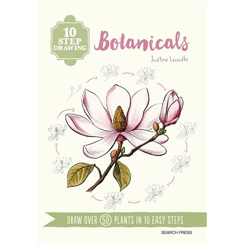 Search Press 10 Step Drawing - Botanicals