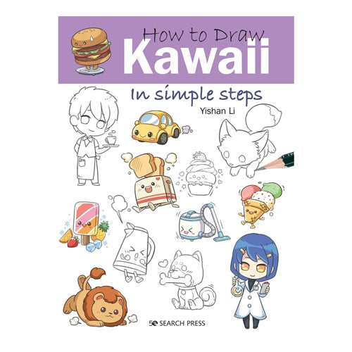 Search Press How to Draw - Kawaii