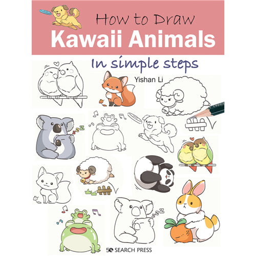 Search Press How to Draw - Kawaii Animals