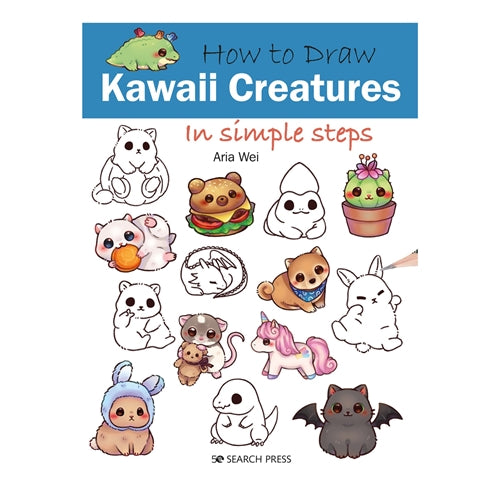 Search Press How to Draw - Kawaii Creatures