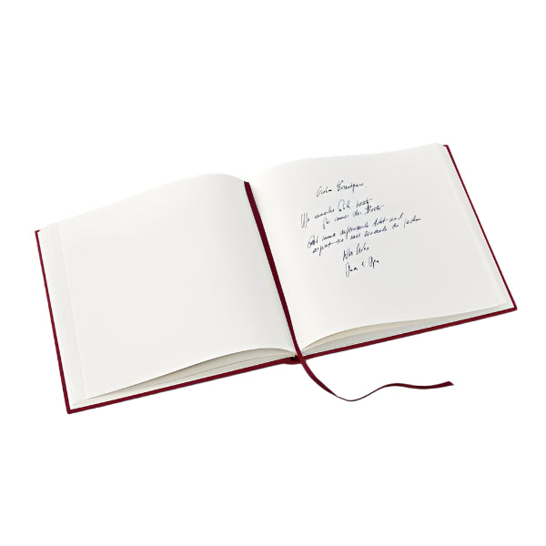 Semikolon Semikolon Guest Book - Burgundy