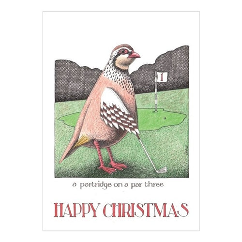 Simon Drew Simon Drew Christmas Card - Par Three