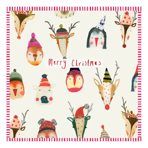 Sooshichacha Sooshichacha Christmas Card - Christmas Faces