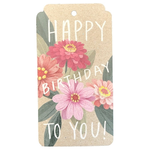 Sow n Sow Seeds Gift Tag - Happy Birthday