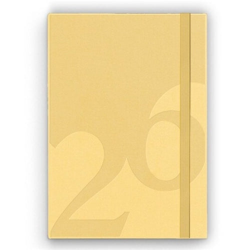 Studio Milligram 2026 Studio Milligram Daily Diary - A5, Hardcover, Ruled, Butter