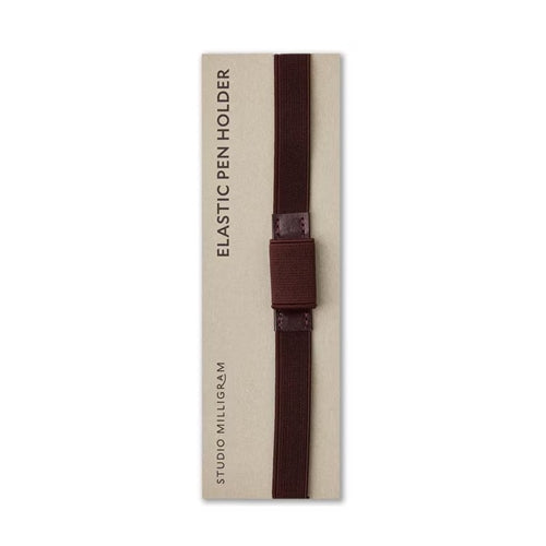 Studio Milligram Studio Milligram Pen Loop (Elastic Pen Holder) - Burgundy