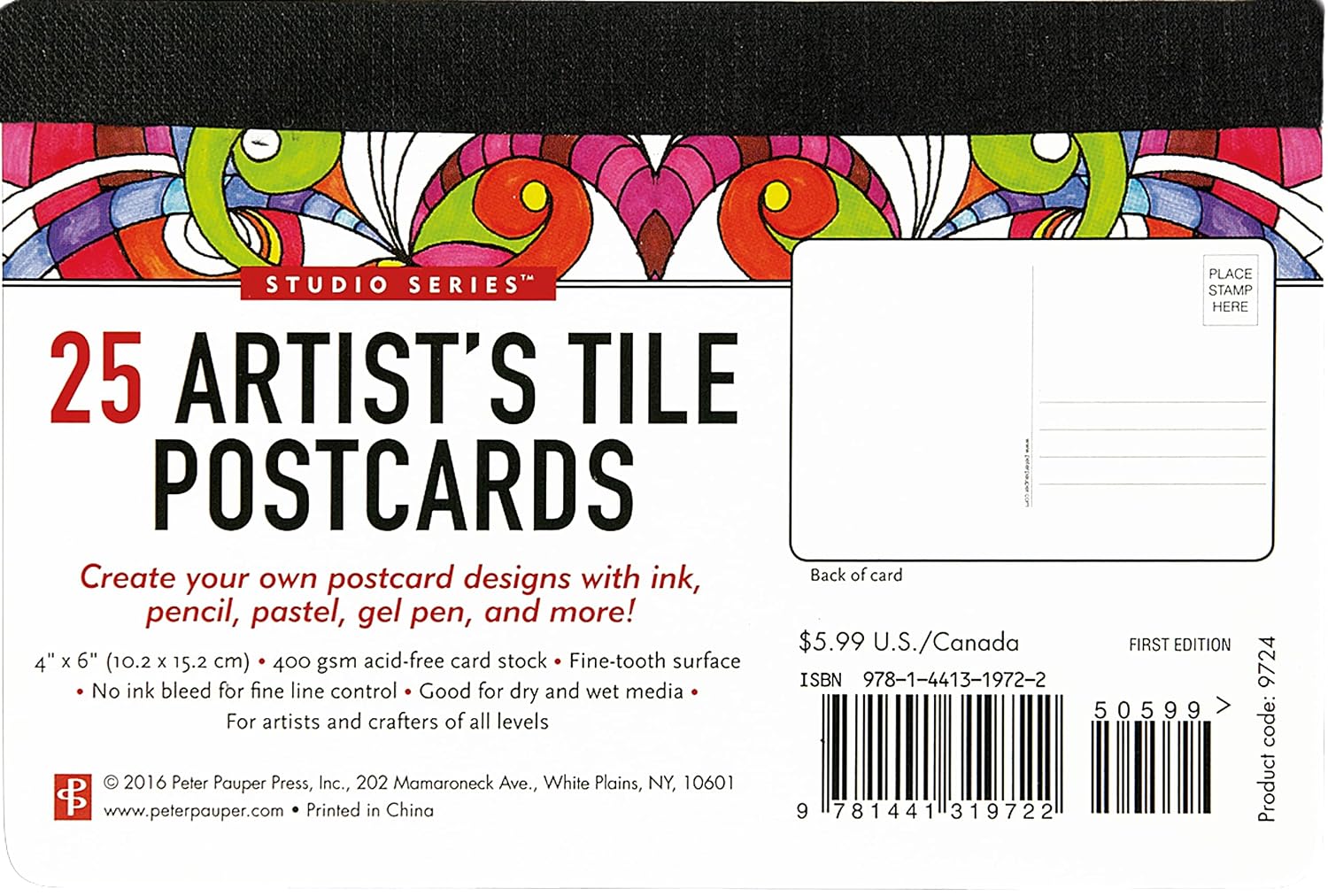 Studio Series Studio Series - Artist's Tile Postcards