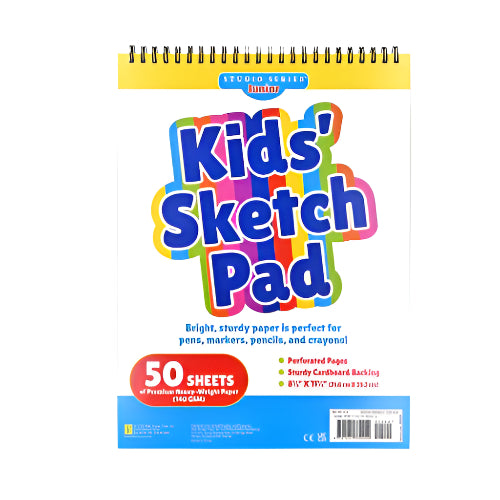 Studio Series Studio Series - Kids Sketchbook - Large, White Pages