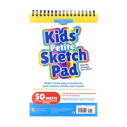 Studio Series Studio Series - Kids Sketchbook -Small, White Pages