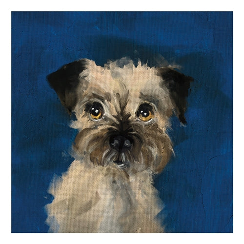 The Art File The Art File Birthday Card - Hounds, Bertie