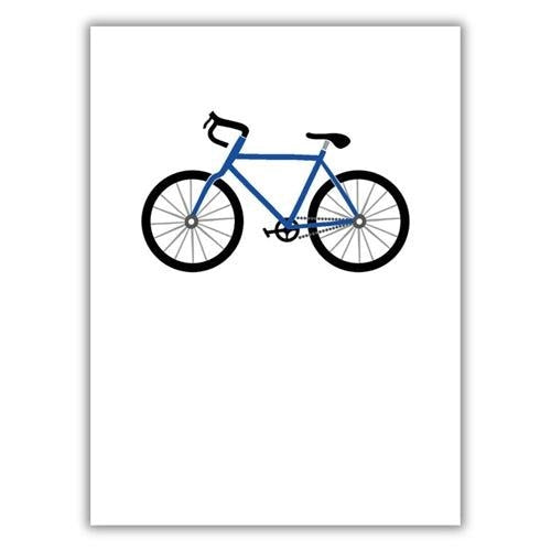 The Art File The Art File Greeting Card - Tiny but Mighty, Bicycle