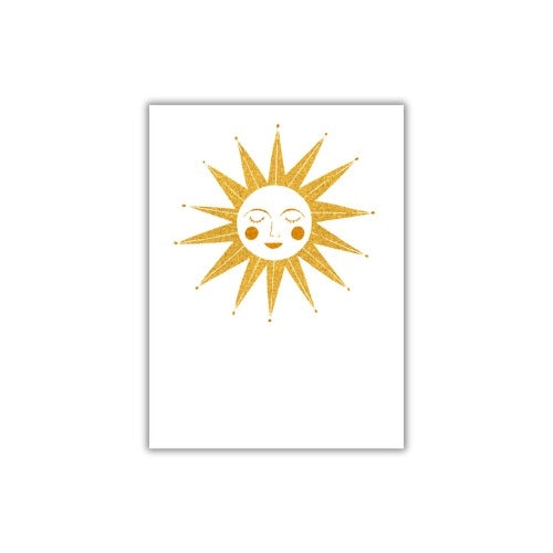 The Art File The Art File Greeting Card - Tiny but Mighty, Sunshine