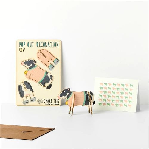 The Pop Out Card Co Pop Out Card - Cow