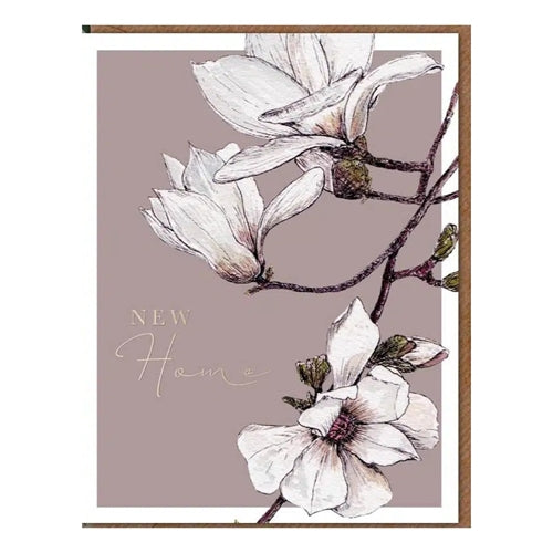 Toasted Crumpet Toasted Crumpet Greeting Card - "Blanc Series", Magnolia New Home