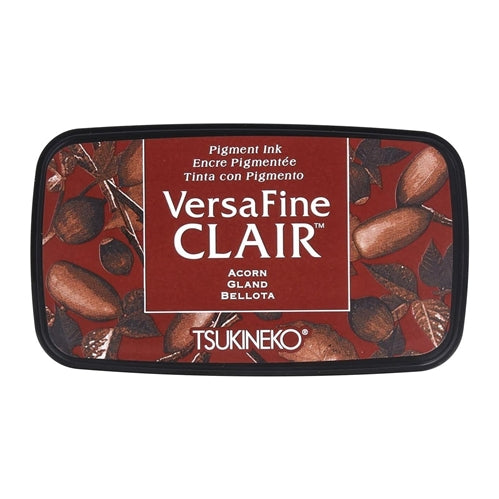 Tsukineko Tsukineko Stamp Pad - VersaFine Clair, Acorn