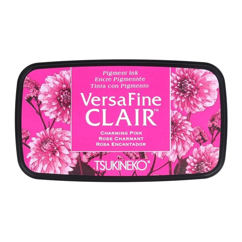 Tsukineko Tsukineko Stamp Pad - VersaFine Clair, Charming Pink