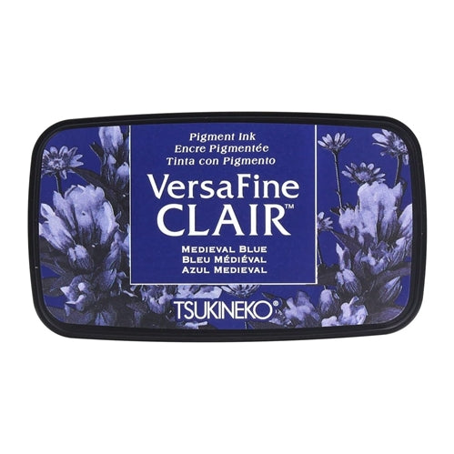 Tsukineko Tsukineko Stamp Pad - VersaFine Clair, Medieval Blue