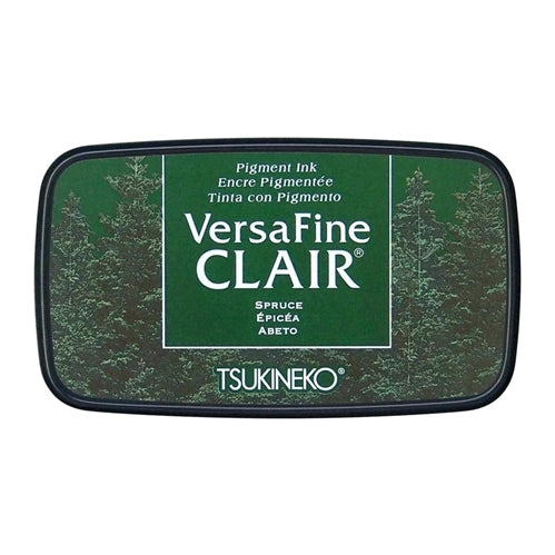 Tsukineko Tsukineko Stamp Pad - VersaFine Clair, Spruce
