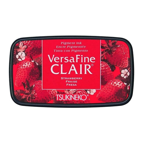 Tsukineko Tsukineko Stamp Pad - VersaFine Clair, Strawberry