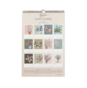 Typoflora Typoflora 2026 Calendar - Always Flowers