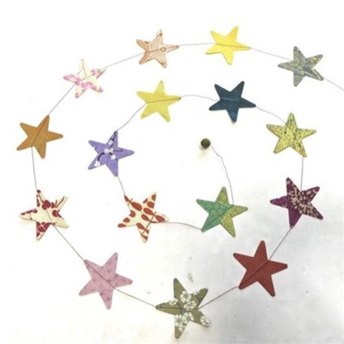 Washi Craft Paper Garland - Stars