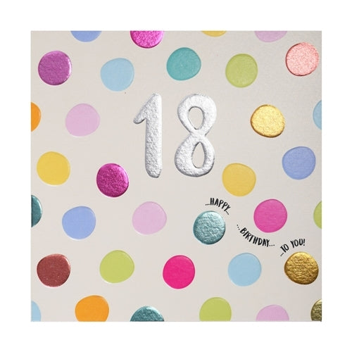 Wendy Jones-Blackett Wendy Jones-Blackett Birthday Card - 30th, Spots