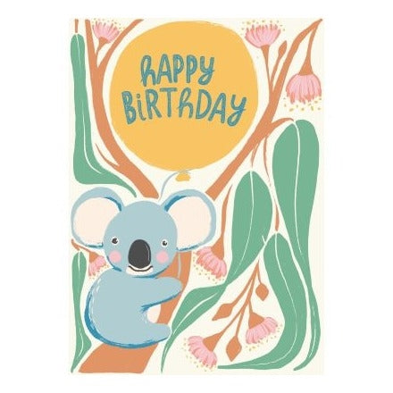 Wirihana Design Wirihana Design Birthday Card - Cute Koala