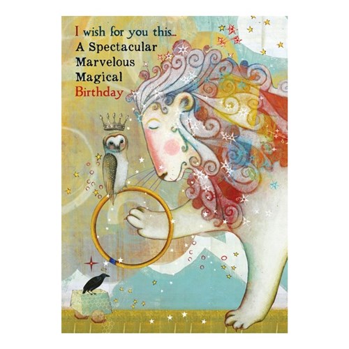 Sacredbee Birthday Card - Magical Marvelous Birthday