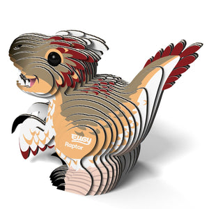 Eugy 3D Paper Model - Raptor