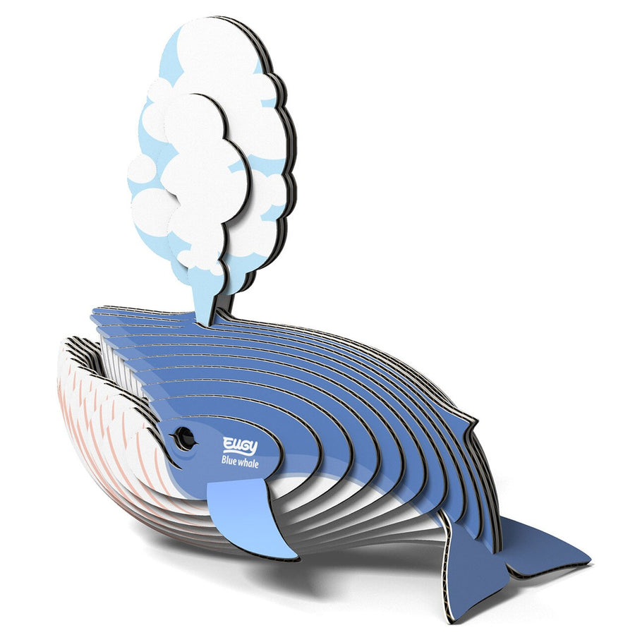Eugy 3D Paper Model - Blue Whale