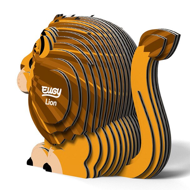 Eugy 3D Paper Model - Lion